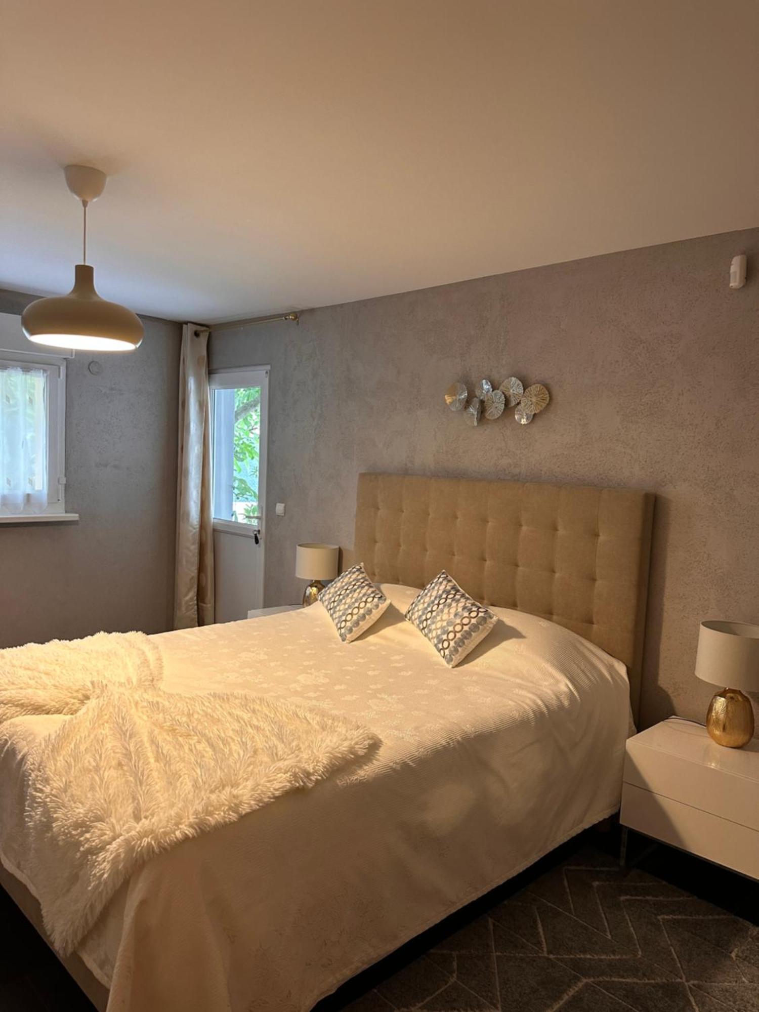 Chambre Privative Au Rez De Jardin Dans Villa La Wantzenau Exterior foto